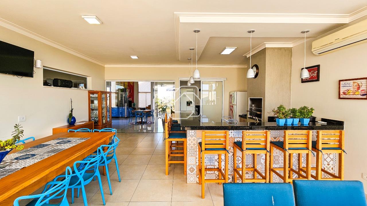 Casa de Condomínio à venda em Itu - SP - Residencial Parque Campos de Santo Antônio II: Vista ampla da área gourmet