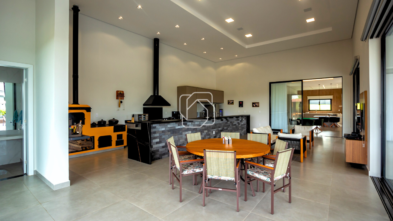 Casa de Condomínio à venda em Indaiatuba - SP - Recanto das Flores: Área gourmet