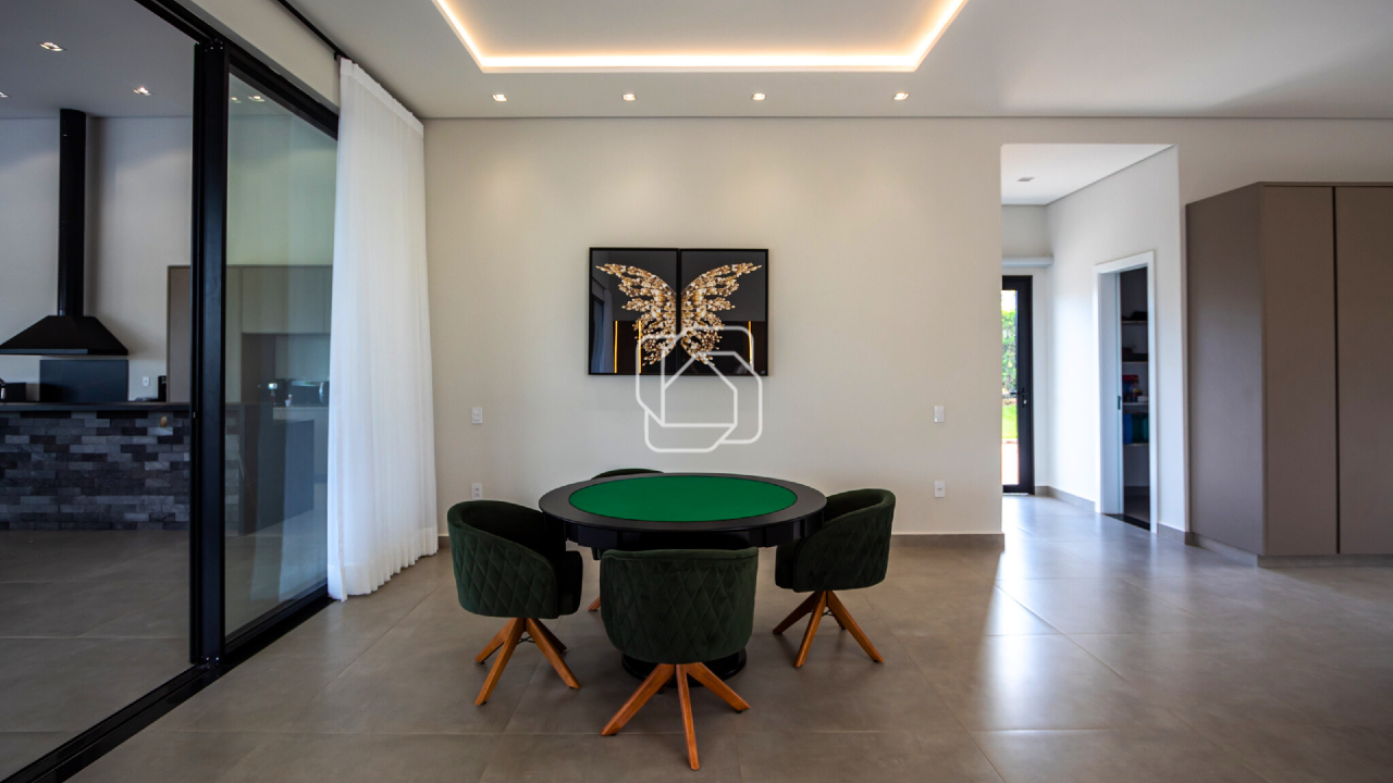 Casa de Condomínio à venda em Indaiatuba - SP - Recanto das Flores: Ambientes integrados