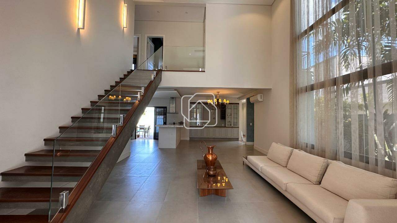 Casa de Condomínio à venda em Indaiatuba - SP - Jardim Maison Du Parc: Sala de estar