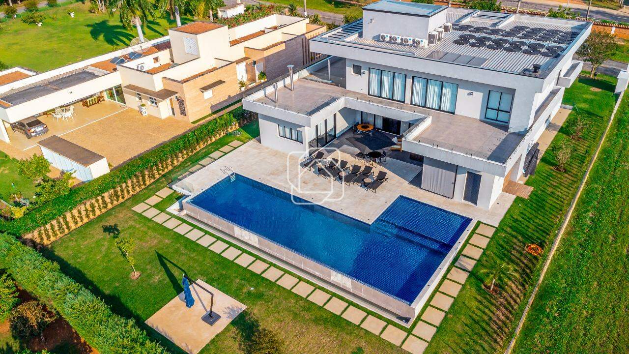 Casa de Condomínio à venda em Salto - SP - Haras Paineiras: Vista aérea