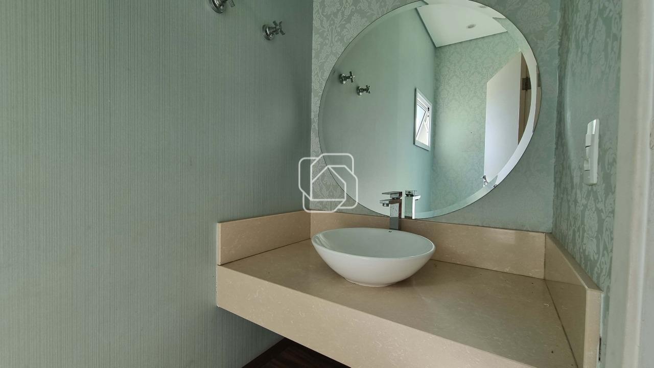 Casa de Condomínio para aluguel em Indaiatuba - SP - Jardim dos Lagos: Lavabo