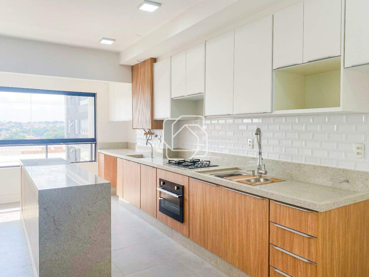 Apartamento para aluguel em Indaiatuba - SP - Residencial Authoria: Cozinha integrada 