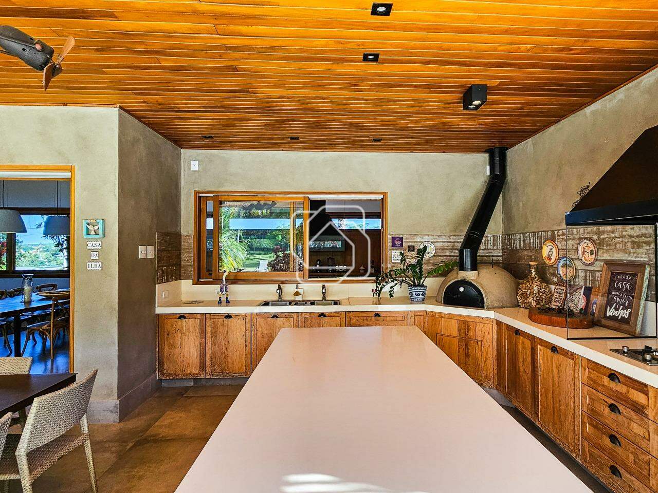 Casa de Condomínio à venda em Itu - SP - Fazenda Vila Real de Itu: Espaço gourmet integrado