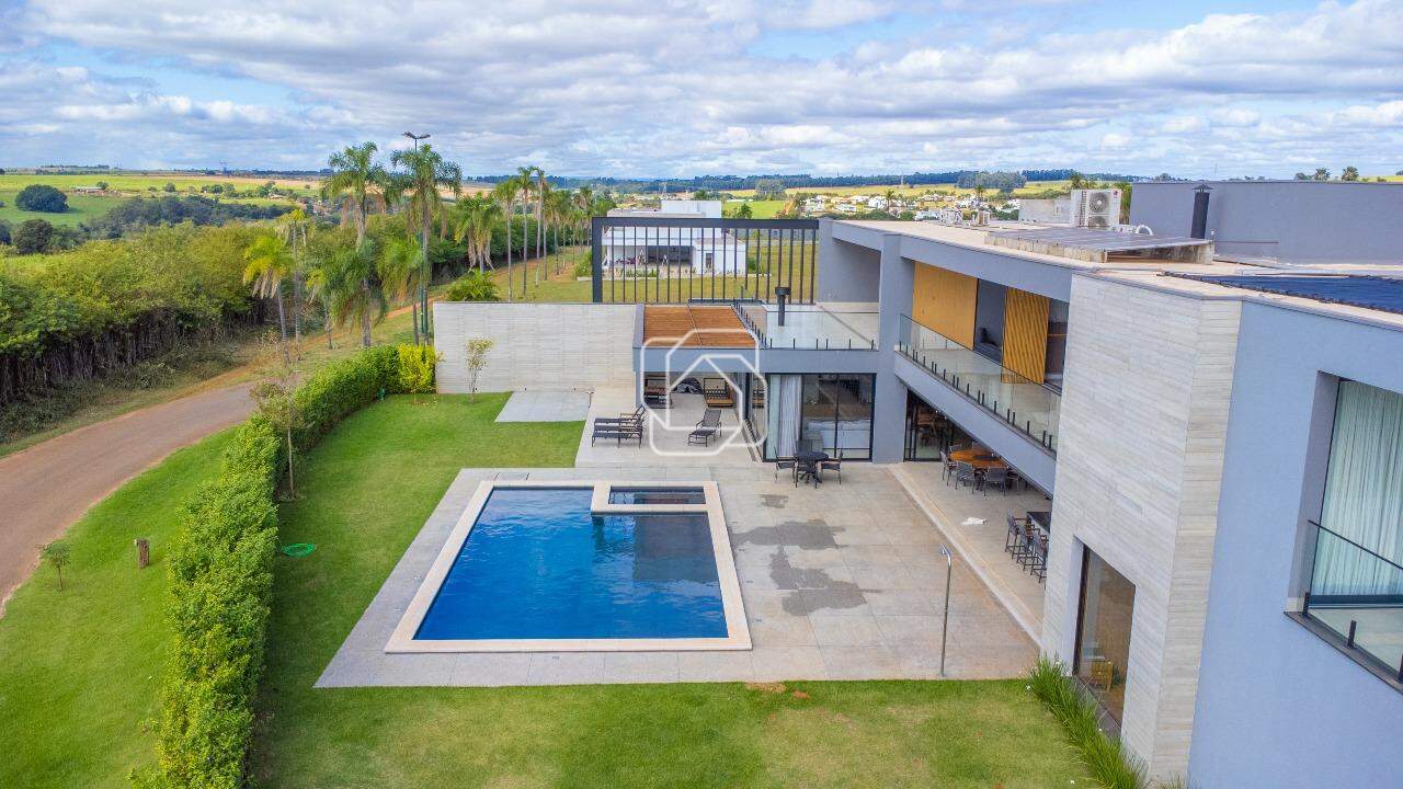 Casa de Condomínio à venda em Porto Feliz - SP - Fazenda Alvorada: Vista aérea