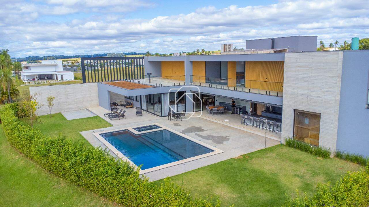 Casa de Condomínio à venda em Porto Feliz - SP - Fazenda Alvorada: Vista aérea