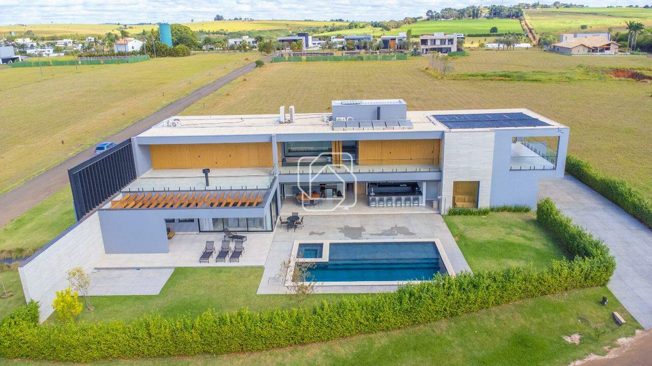 Casa de Condomínio à venda em Porto Feliz - SP - Fazenda Alvorada: Vista aérea