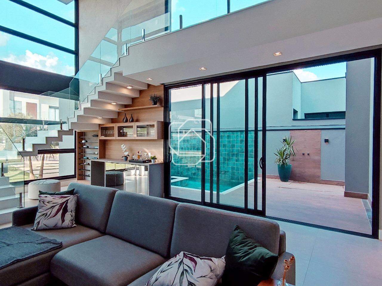 Casa de Condomínio à venda em Indaiatuba - SP - Residencial Duas Marias: Sala de estar