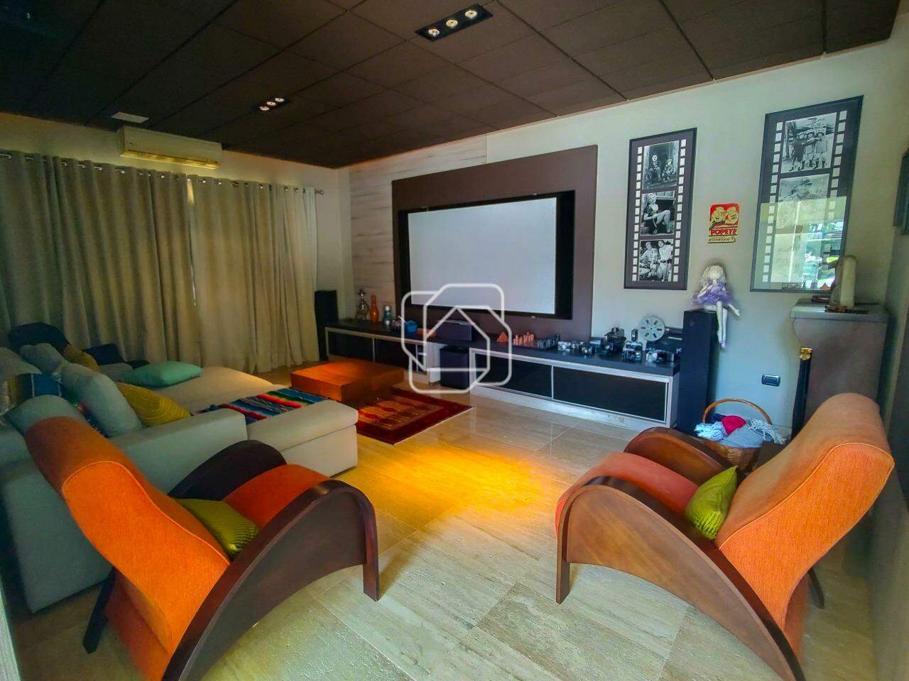 Casa de Condomínio à venda em Itu - SP - Parque Village Castelo: Sala de cinema