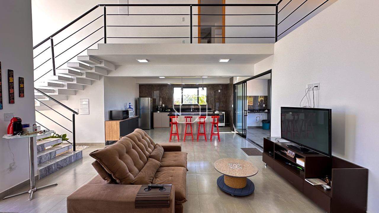 Casa de Condomínio à venda em Indaiatuba - SP - Jardim Quintas da Terracota: Sala de estar