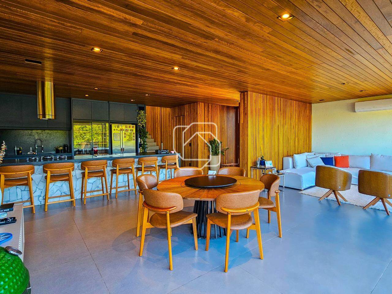 Casa de Condomínio à venda em Itu - SP - Condomínio Villas do Golfe: Área gourmet integrada