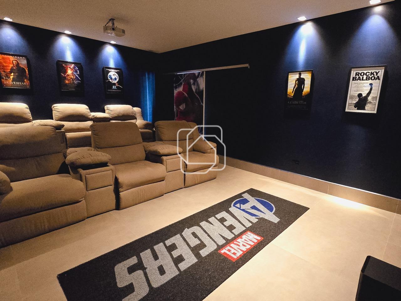 Casa de Condomínio à venda em Porto Feliz - SP - Fazenda Alvorada: Home cinema