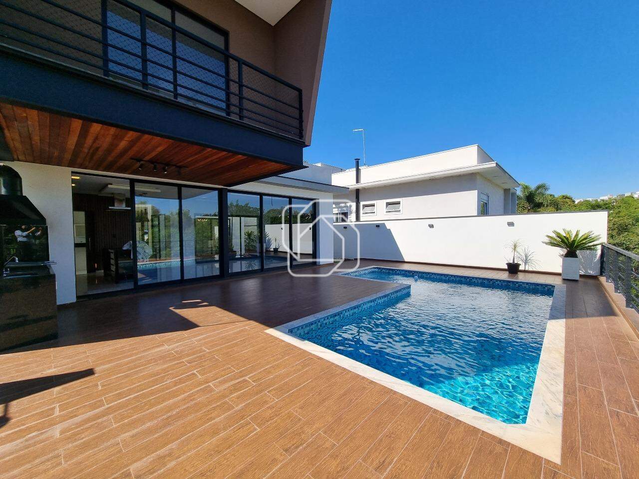 Casa de Condomínio para aluguel em Indaiatuba - SP - Condomínio Terra Magna: Área da piscina 