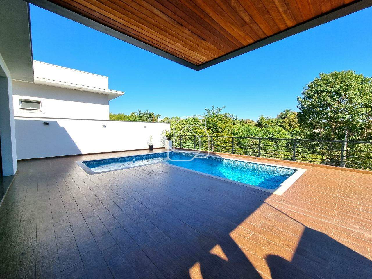 Casa de Condomínio para aluguel em Indaiatuba - SP - Condomínio Terra Magna: Área da piscina