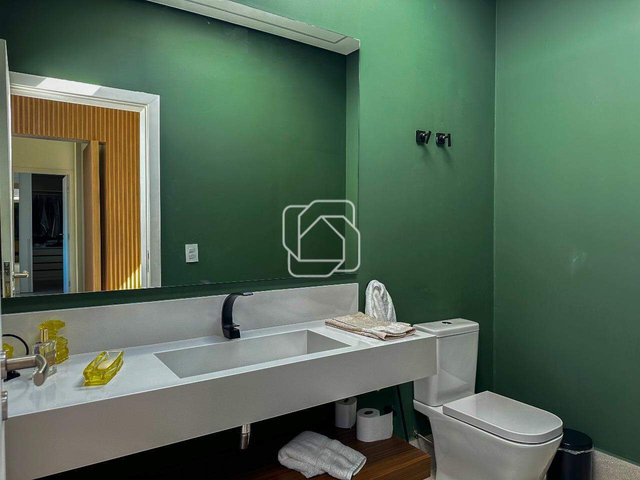 Casa de Condomínio à venda em Itu - SP - Condomínio Villas do Golfe: Lavabo