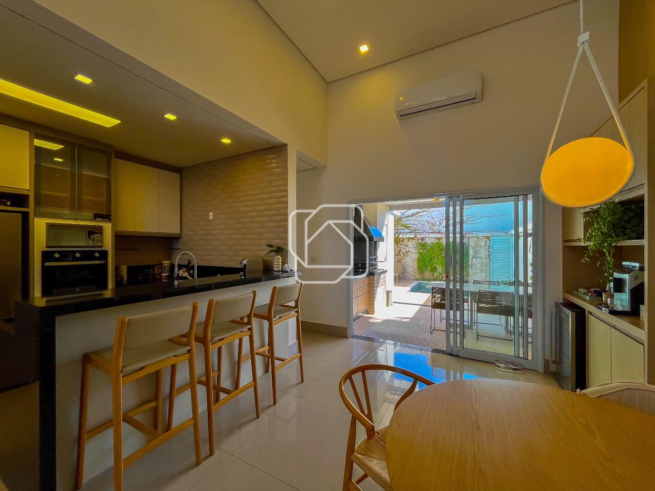 Casa de Condomínio à venda em Indaiatuba - SP - Jardim Residencial Maria Dulce: Ambientes integrados