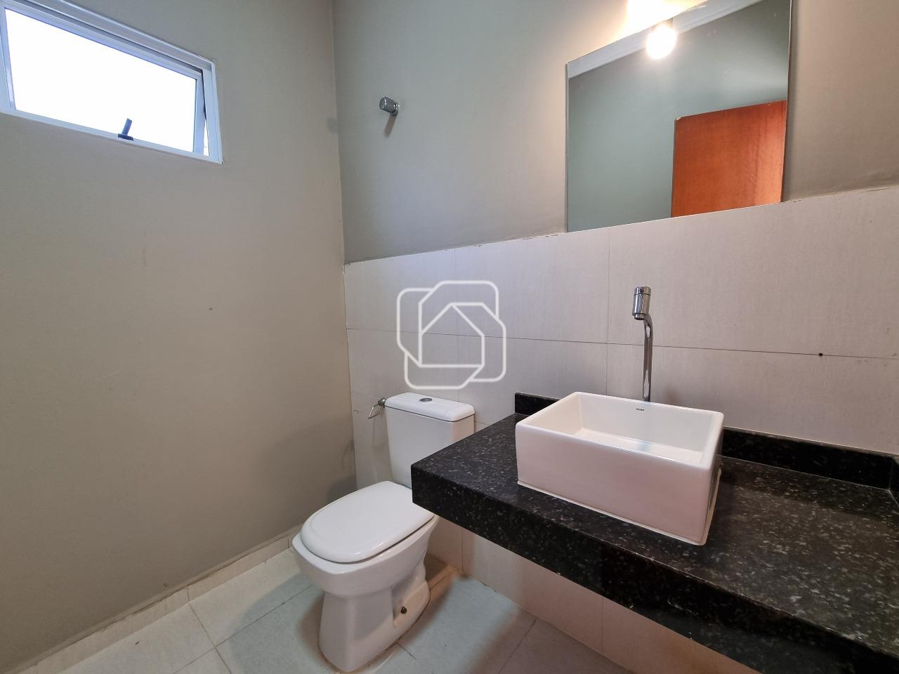Casa de Condomínio para aluguel em Indaiatuba - SP - Jardim Residencial Santa Clara: Lavabo