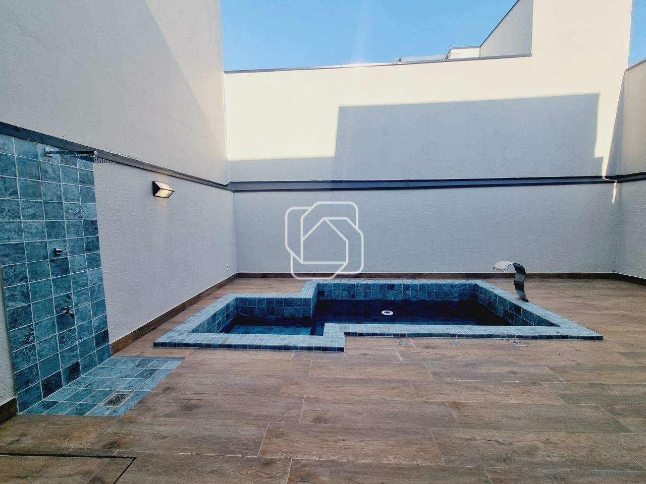 Casa de Condomínio para aluguel em Indaiatuba - SP - Jardim Mantova: Área da piscina