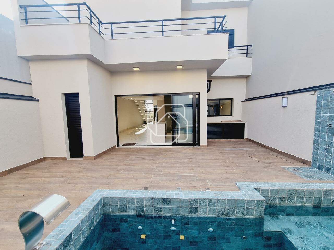 Casa de Condomínio para aluguel em Indaiatuba - SP - Jardim Mantova: Área da piscina
