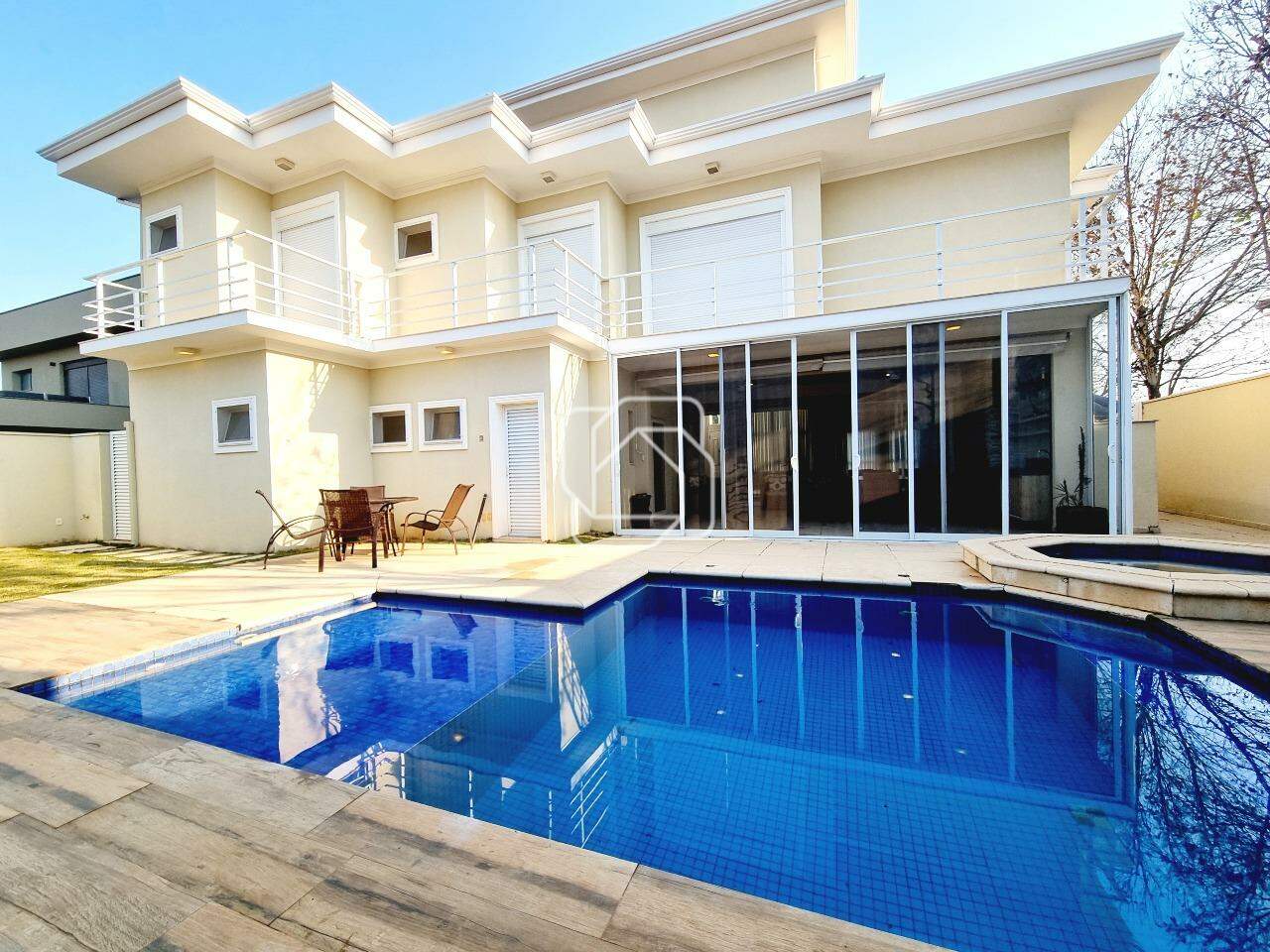 Casa de Condomínio para aluguel em Indaiatuba - SP - Jardim Vila Paradiso: Área da piscina