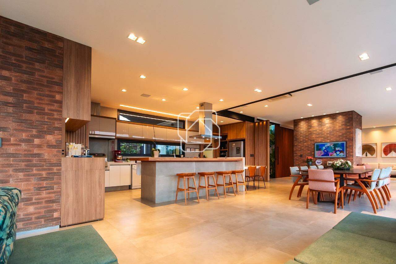 Casa de Condomínio à venda em Indaiatuba - SP - Jardim Indaiatuba Golf: Cozinha gourmet integrada