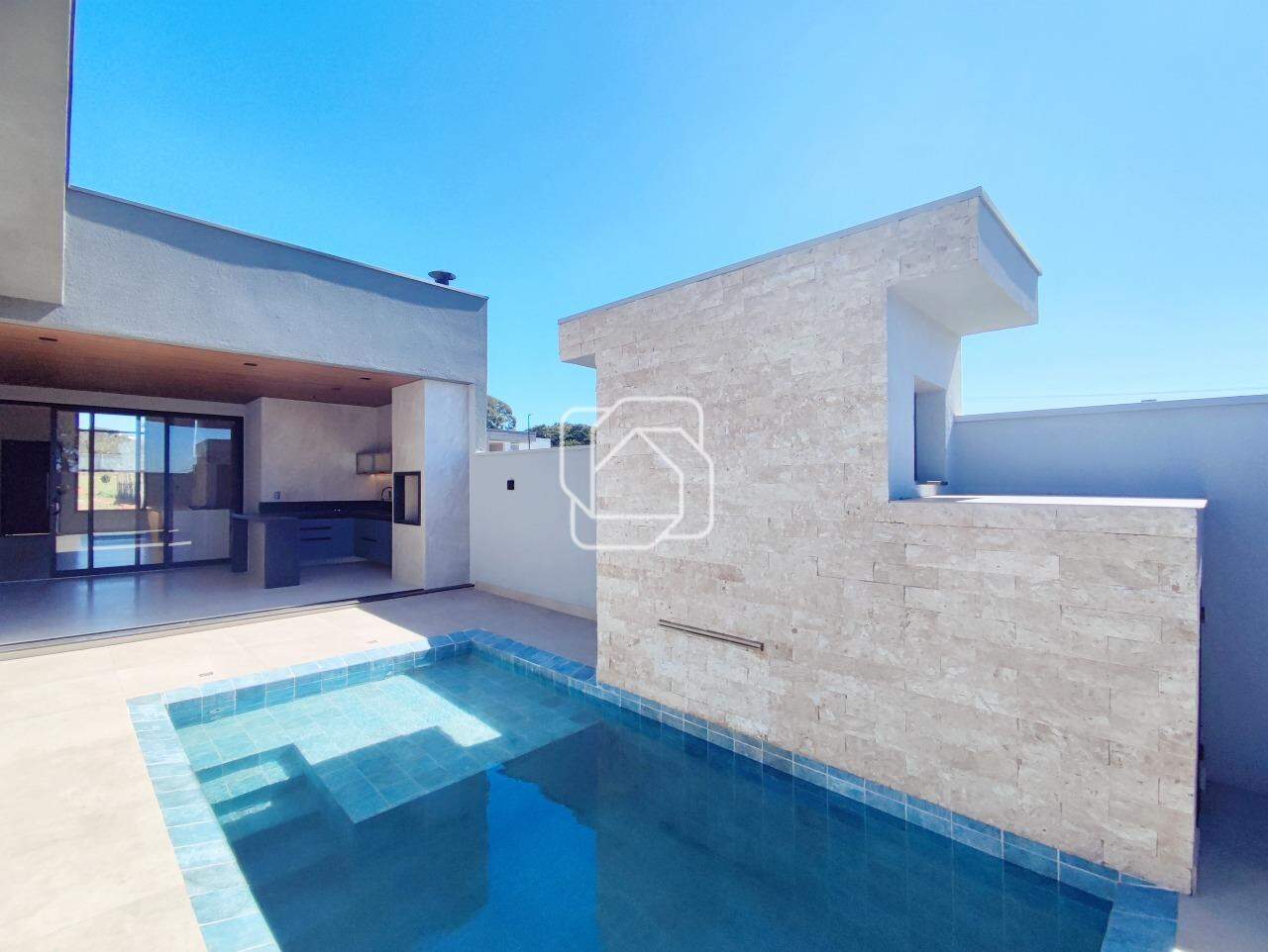 Casa de Condomínio à venda em Indaiatuba - SP - Jardim Villa Sapezal: Área da piscina