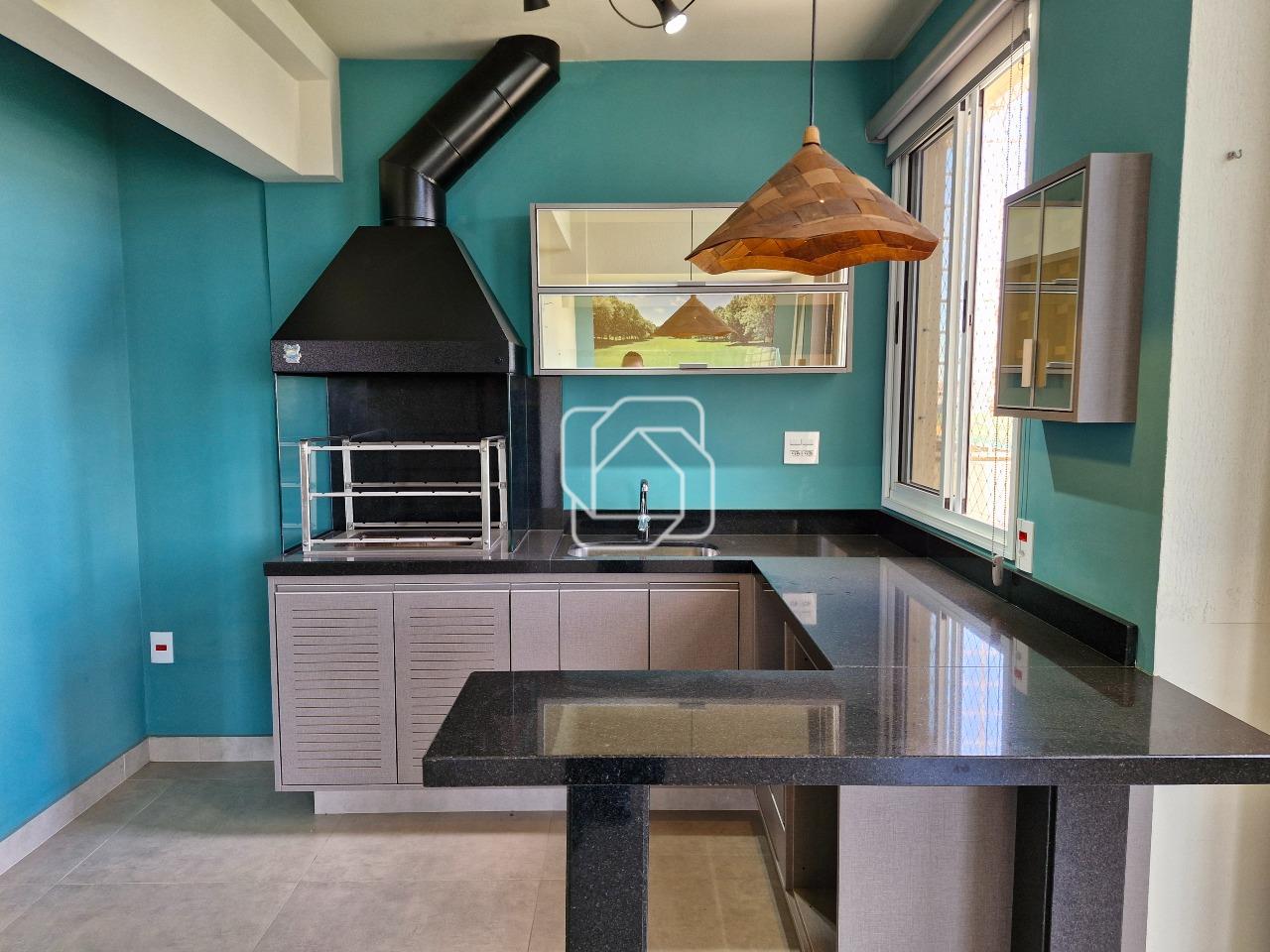 Apartamento para aluguel em Indaiatuba - SP - Edifício Piazza Treviso: Área gourmet