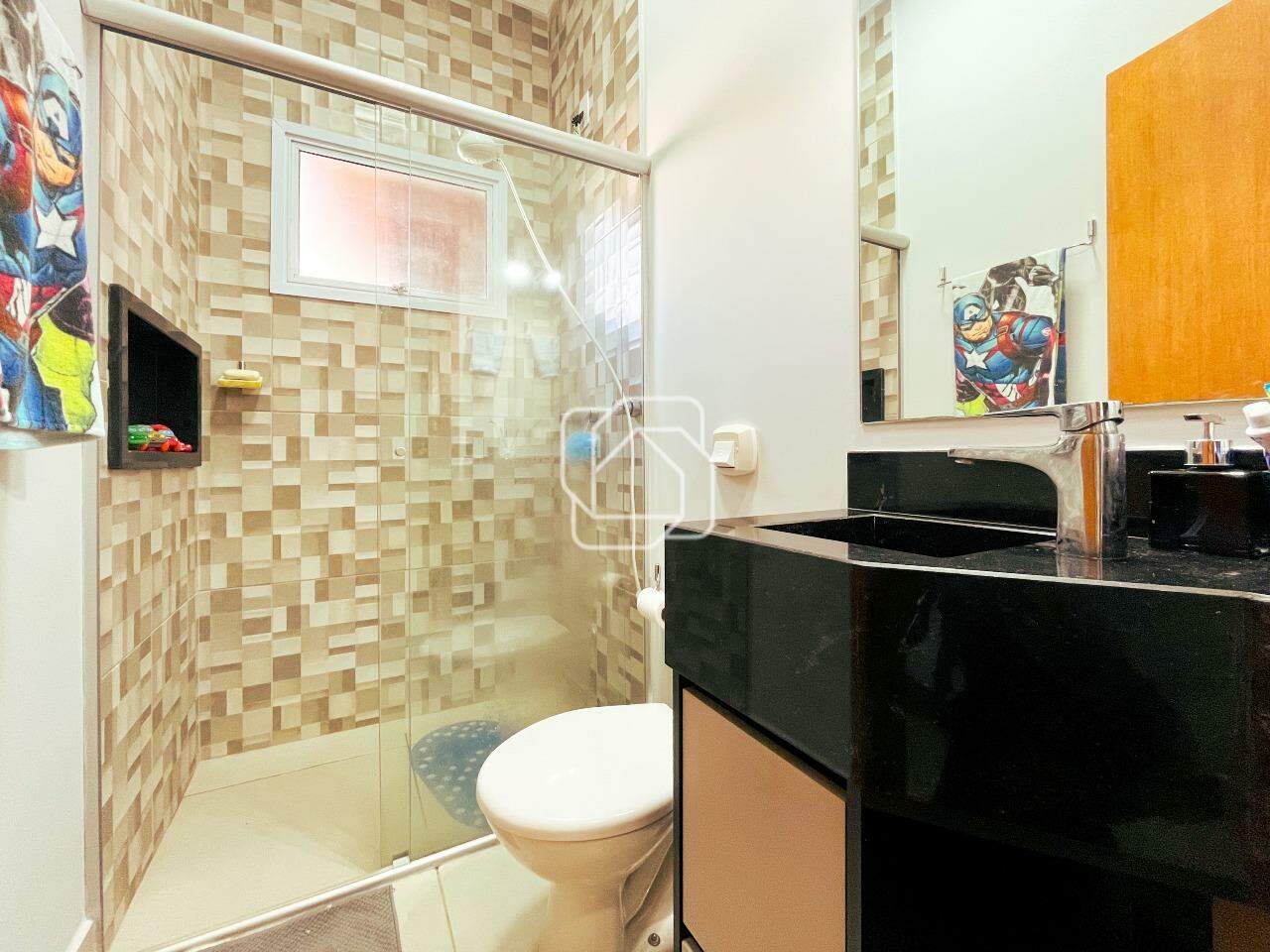 Casa de Condomínio à venda em Indaiatuba - SP - Jardim Residencial Viena: Banheiro