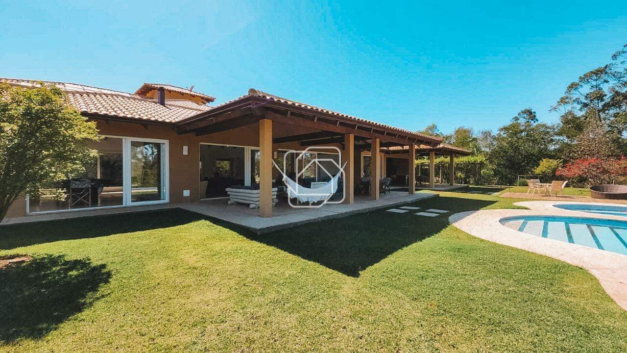 Casa de Condomínio para aluguel em Itu - SP - Condomínio Terras de São José II: Área da piscina, acesso interno