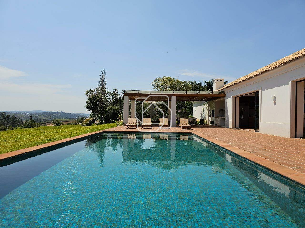 Casa de Condomínio à venda em Itupeva - SP - Fazenda da Grama: Área da piscina