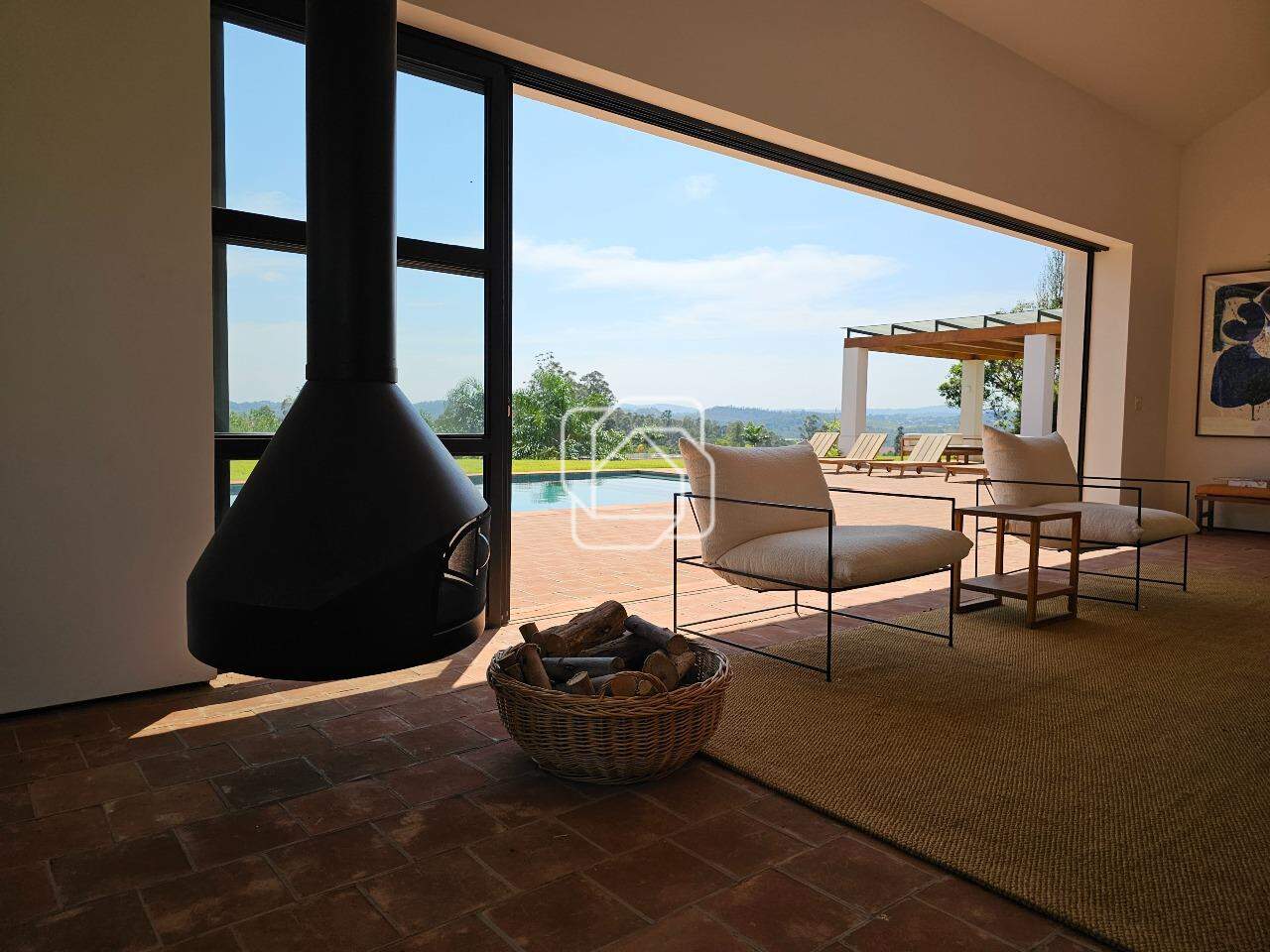 Casa de Condomínio à venda em Itupeva - SP - Fazenda da Grama: Sala de estar