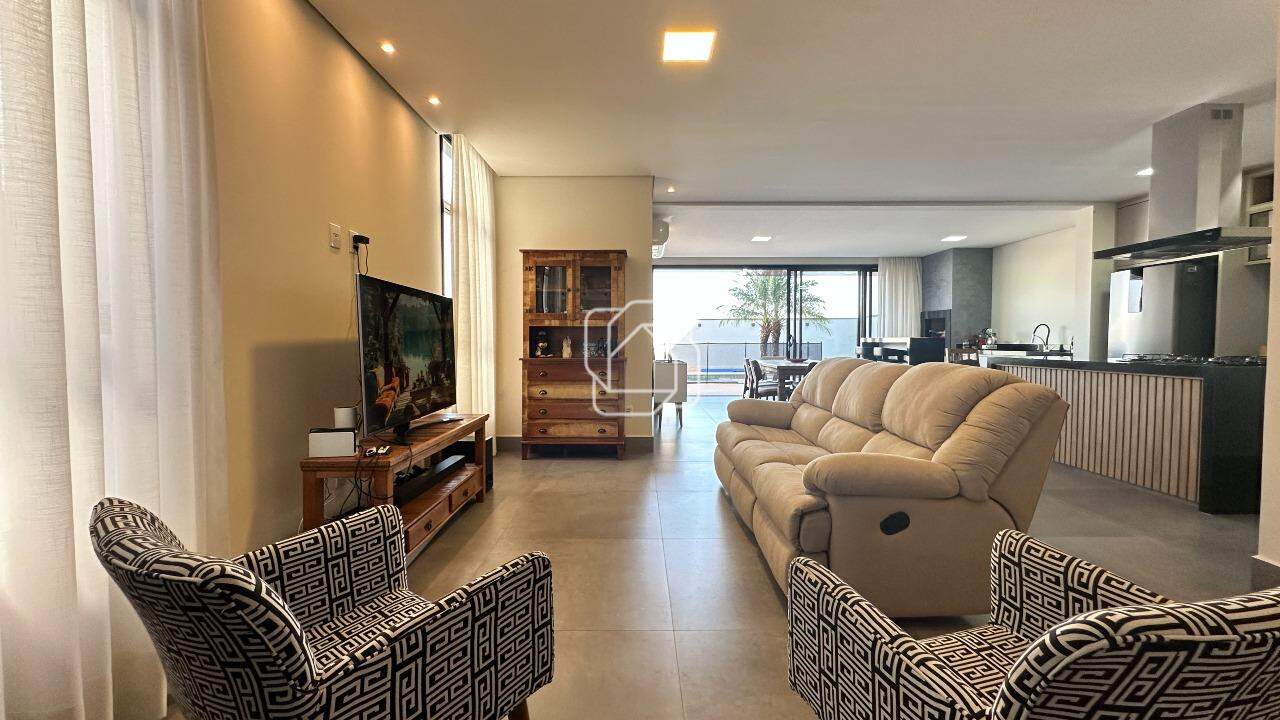 Casa de Condomínio à venda em Indaiatuba - SP - Condomínio Terra Magna: Sala de estar