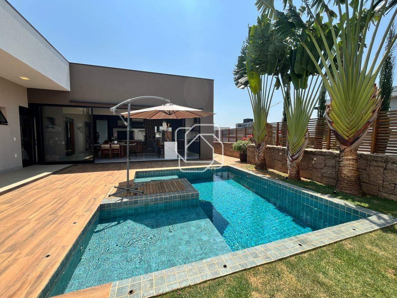 Casa de Condomínio à venda em Indaiatuba - SP - Jardim Residencial Dona Maria José: Área da piscina