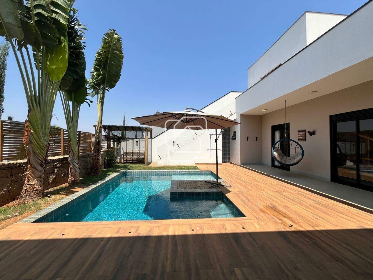 Casa de Condomínio à venda em Indaiatuba - SP - Jardim Residencial Dona Maria José: Área da piscina