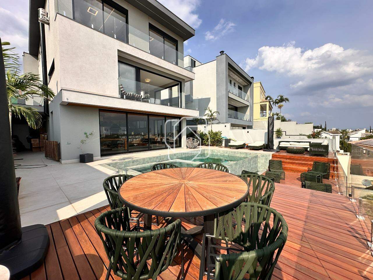 Casa de Condomínio à venda em Indaiatuba - SP - Jardim Vila Paradiso: Área da piscina