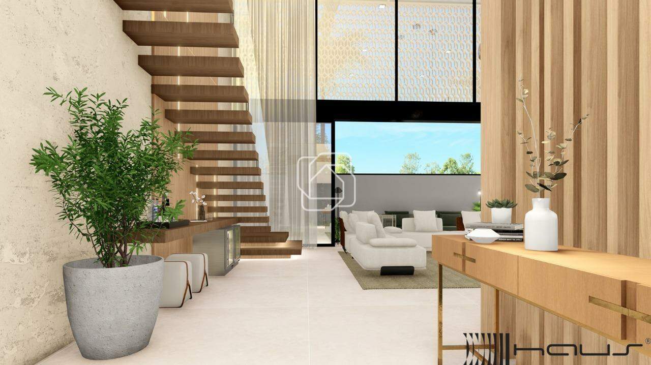 Casa de Condomínio à venda em Indaiatuba - SP - Parque Villa dos Pinheiros: Imagem do projeto 3D