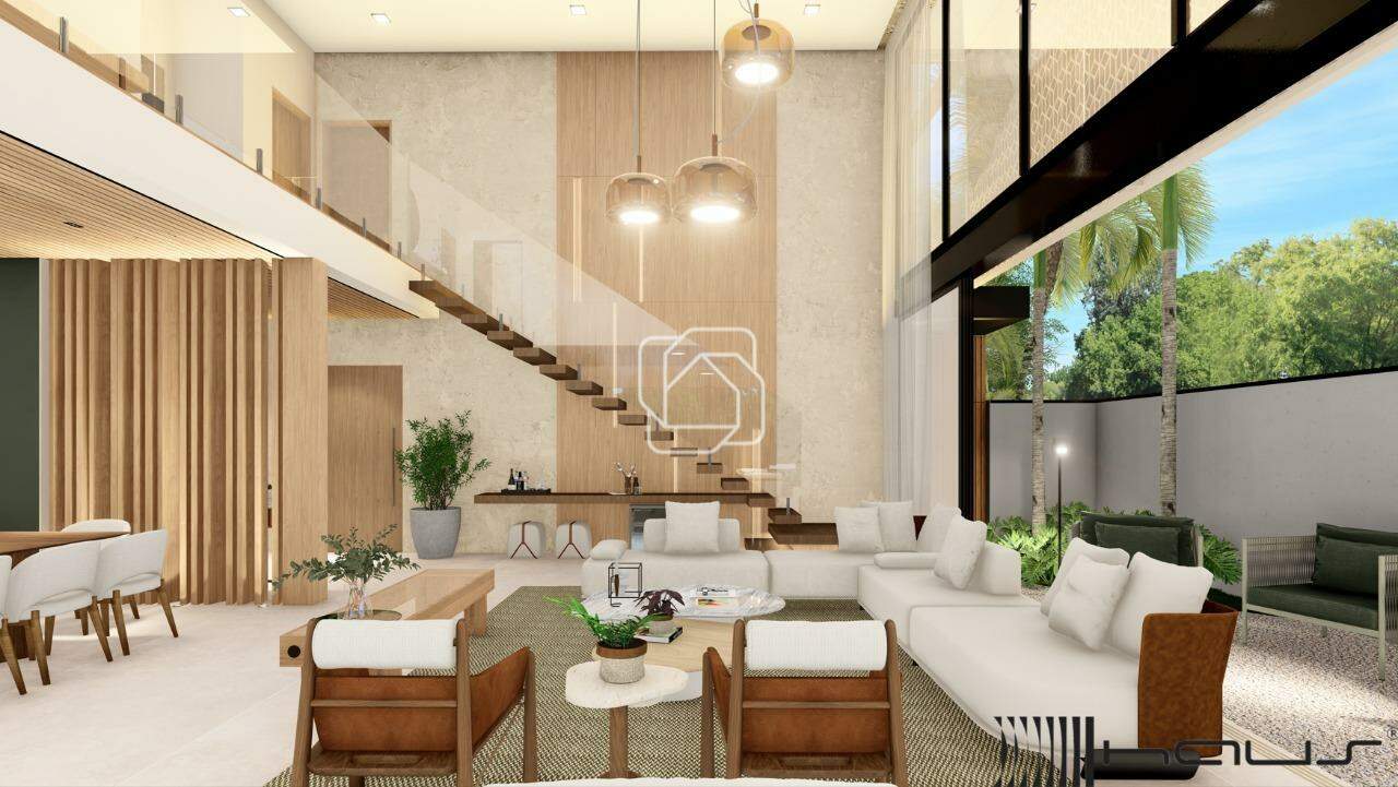 Casa de Condomínio à venda em Indaiatuba - SP - Parque Villa dos Pinheiros: Imagem do projeto 3D