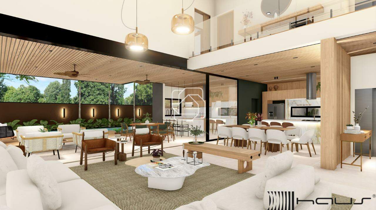 Casa de Condomínio à venda em Indaiatuba - SP - Parque Villa dos Pinheiros: Imagem do projeto 3D