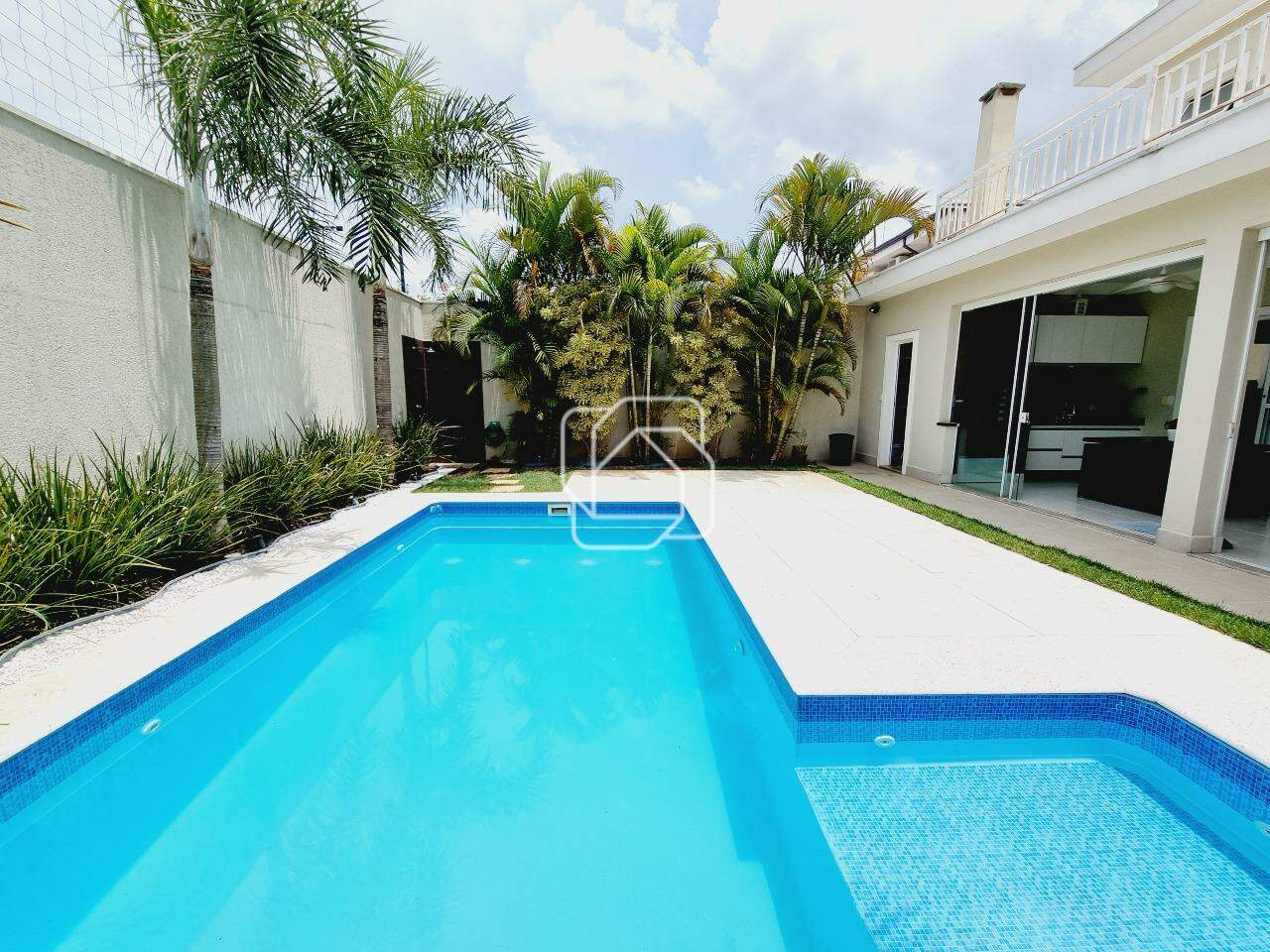 Casa de Condomínio para aluguel em Indaiatuba - SP - Residencial Beira da Mata: Área da piscina