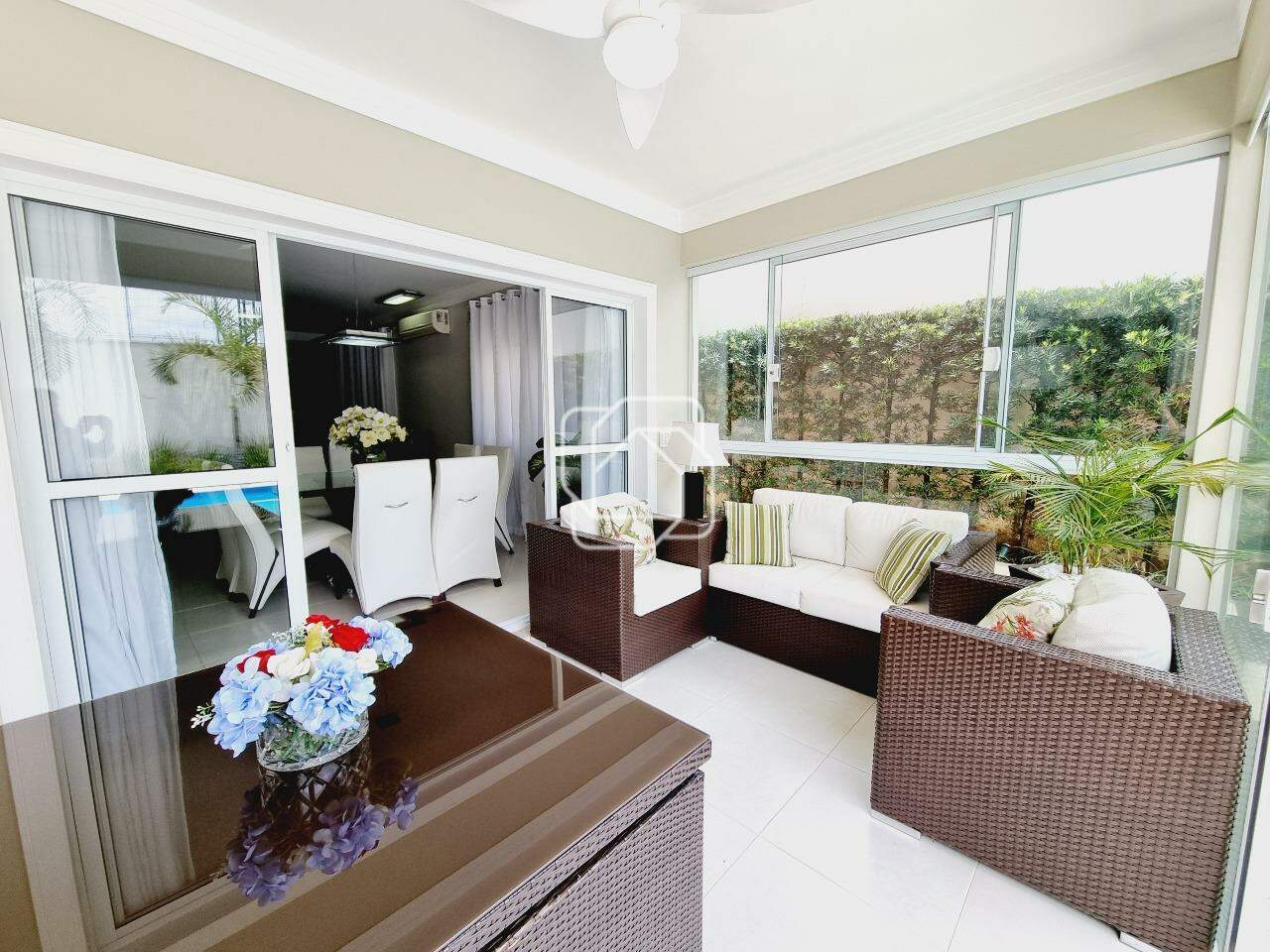 Casa de Condomínio para aluguel em Indaiatuba - SP - Residencial Beira da Mata: Área gourmet