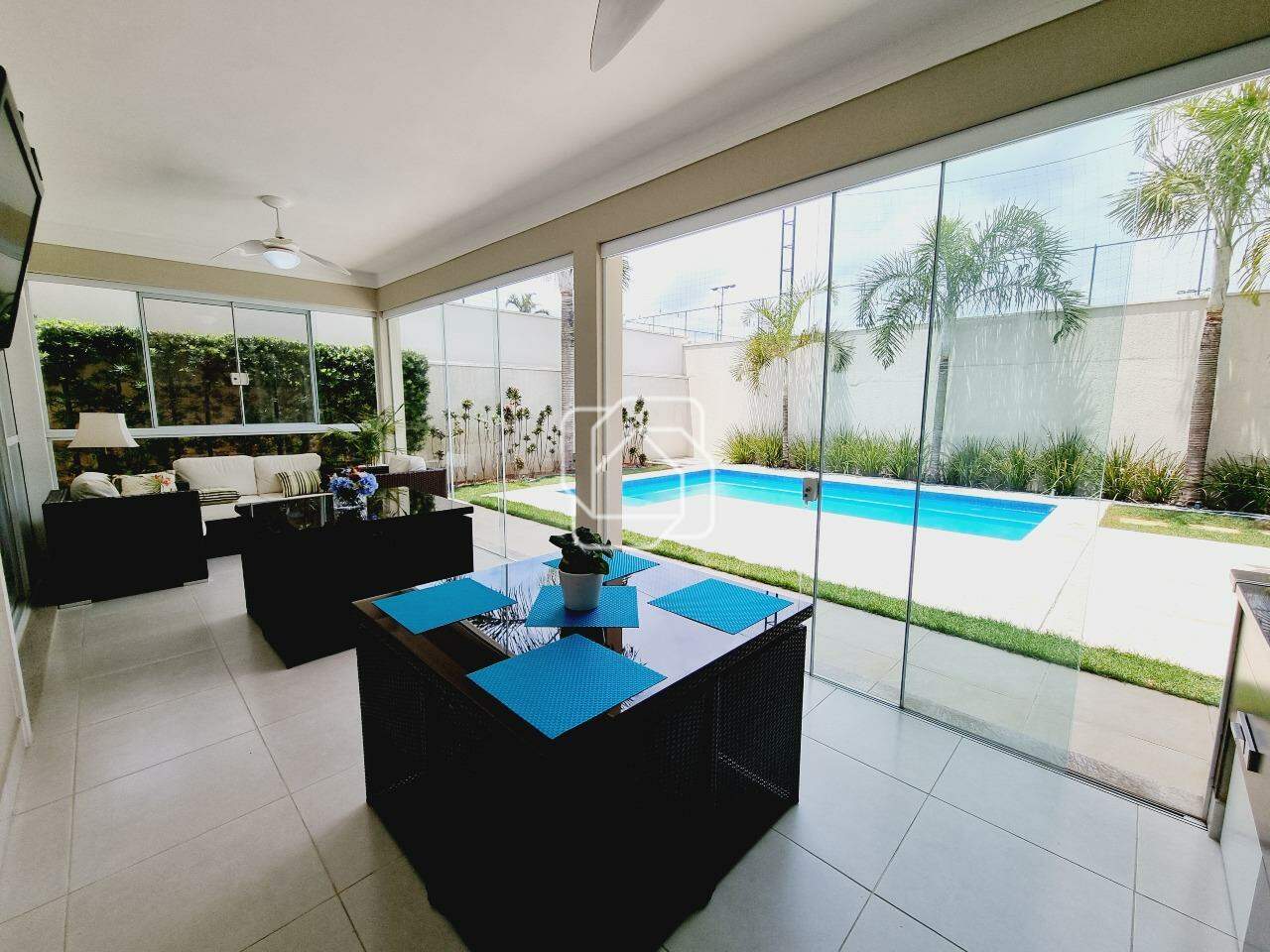 Casa de Condomínio para aluguel em Indaiatuba - SP - Residencial Beira da Mata: Área gourmet