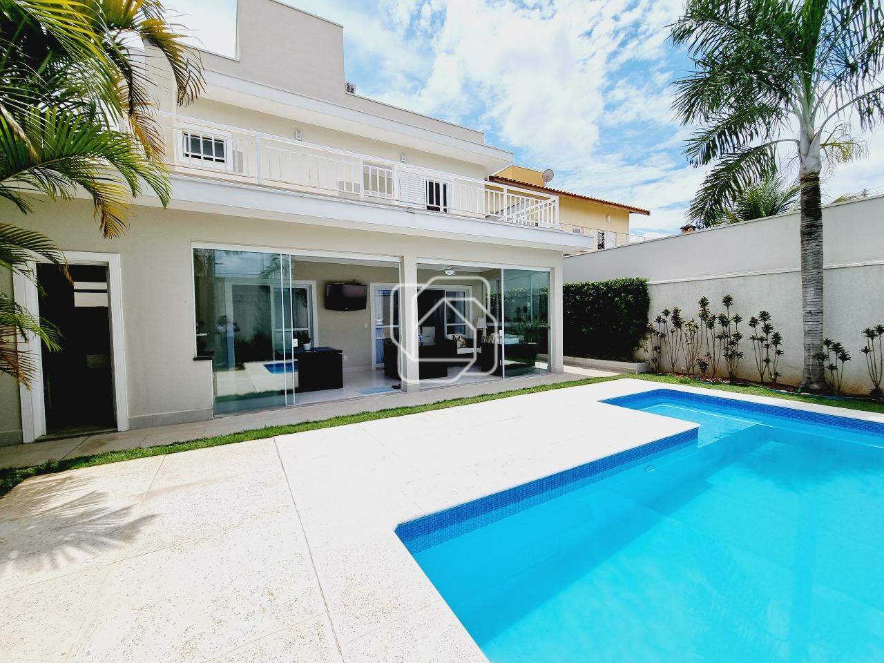 Casa de Condomínio para aluguel em Indaiatuba - SP - Residencial Beira da Mata: Área da piscina
