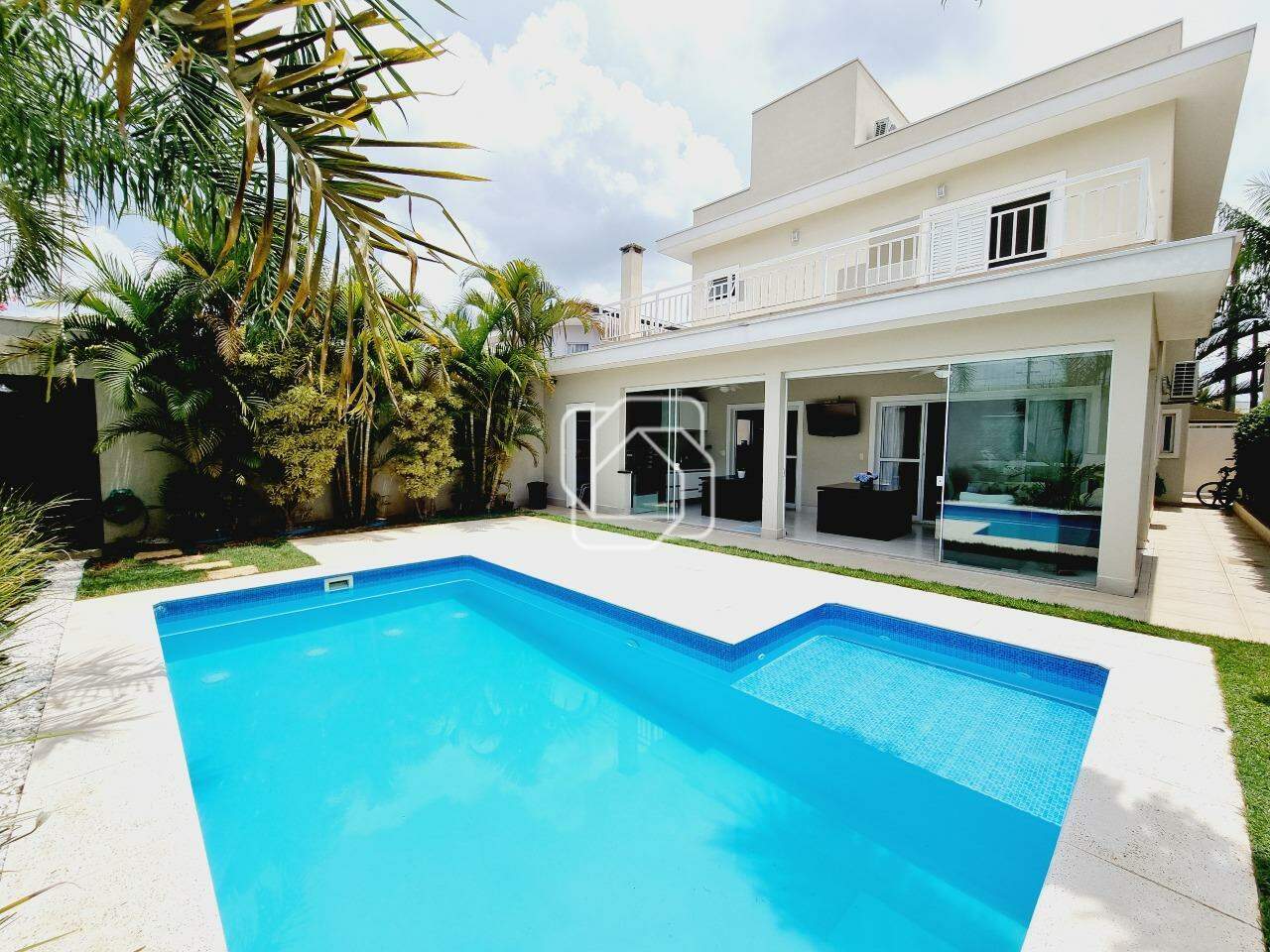 Casa de Condomínio para aluguel em Indaiatuba - SP - Residencial Beira da Mata: Área da piscina 