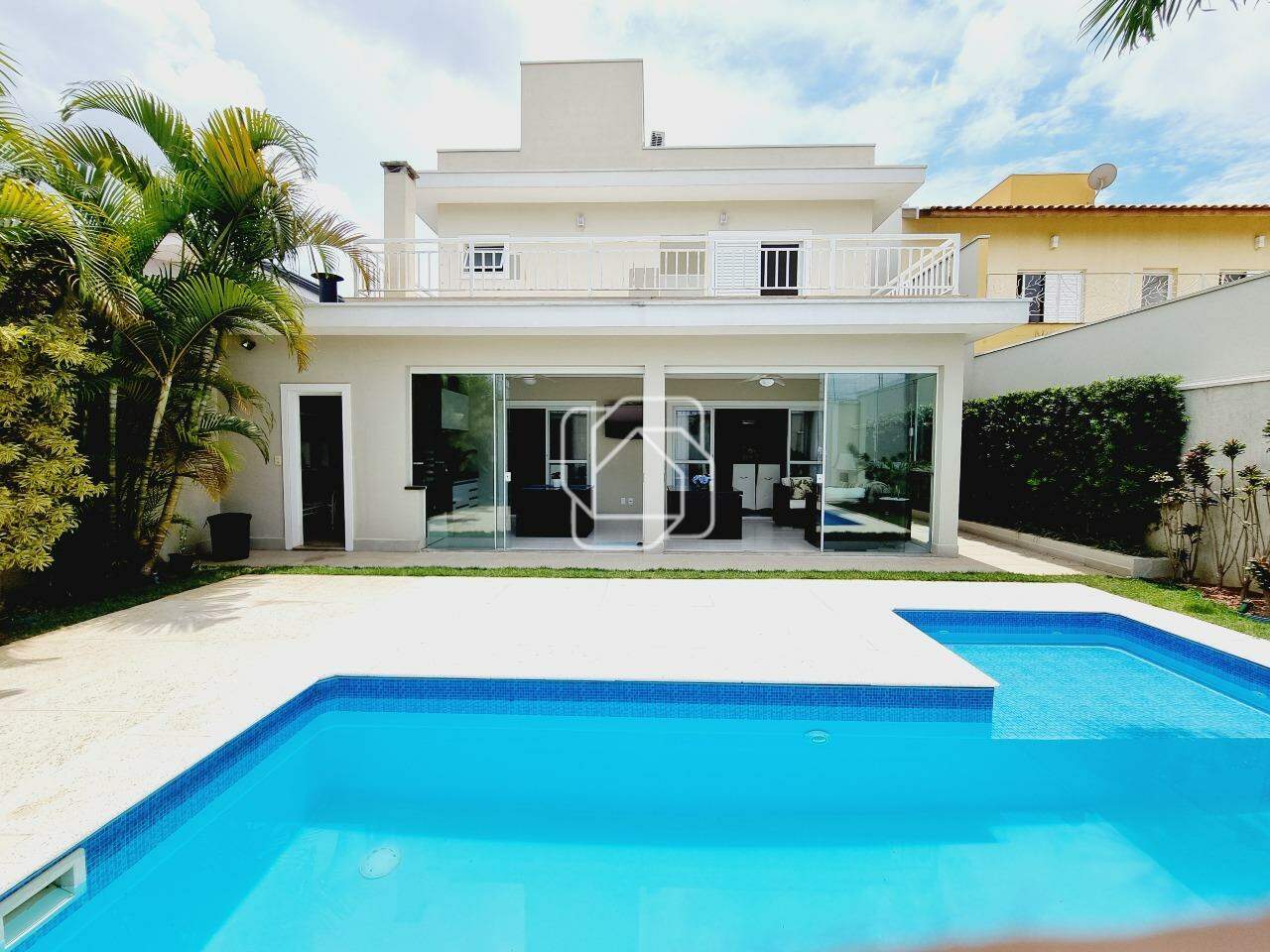 Casa de Condomínio para aluguel em Indaiatuba - SP - Residencial Beira da Mata: Área da piscina