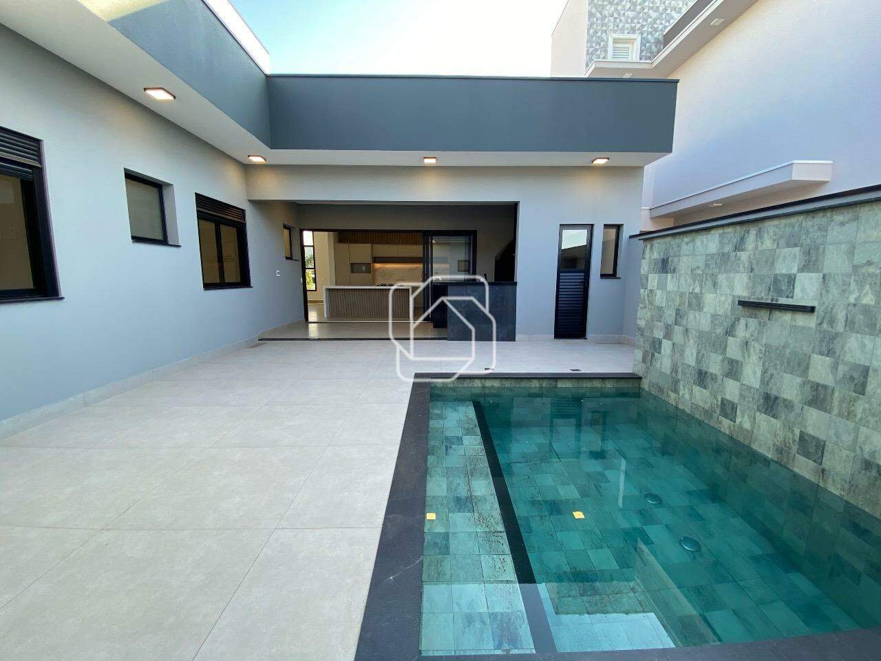 Casa de Condomínio à venda em Indaiatuba - SP - Jardim Residencial Dona Lucilla: Área da piscina