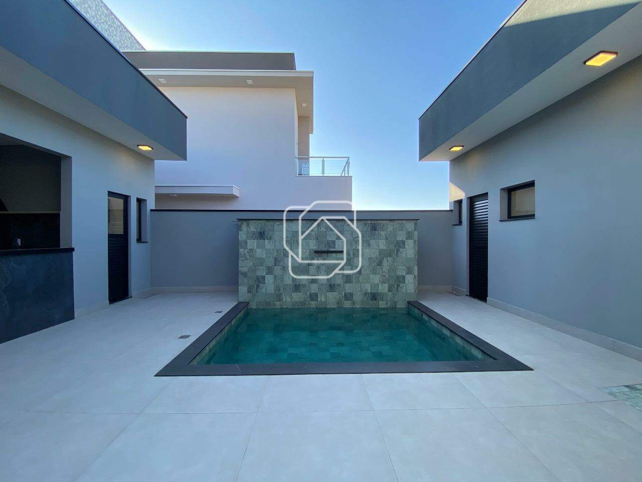 Casa de Condomínio à venda em Indaiatuba - SP - Jardim Residencial Dona Lucilla: Área da piscina