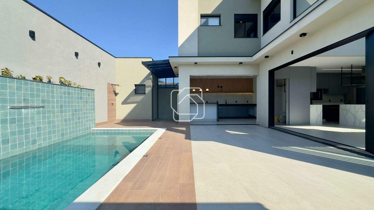 Casa de Condomínio à venda em Indaiatuba - SP - Jardim Villa Romana: Área da piscina
