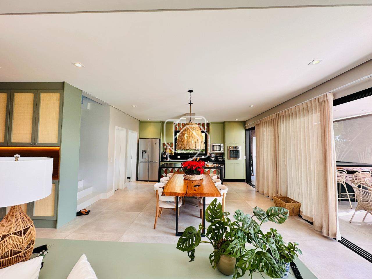 Casa de Condomínio à venda em Itu - SP - Condomínio Villas do Golfe: Sala de Jantar