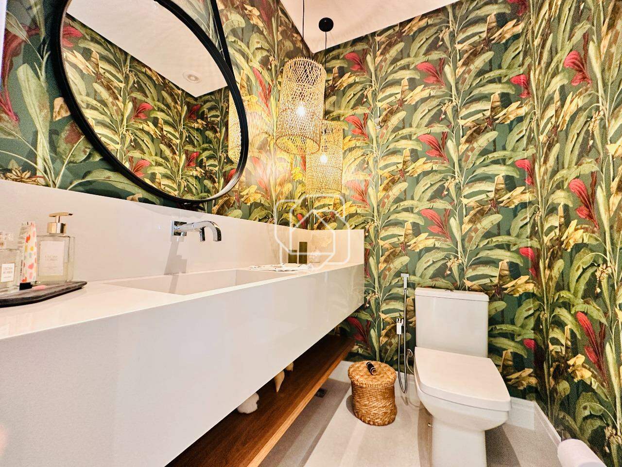 Casa de Condomínio à venda em Itu - SP - Condomínio Villas do Golfe: Lavabo