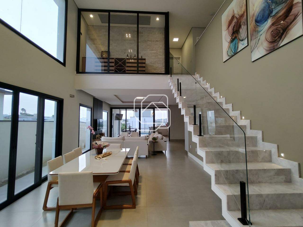 Casa de Condomínio à venda em Itu - SP - Residencial Saint Paul: Sala